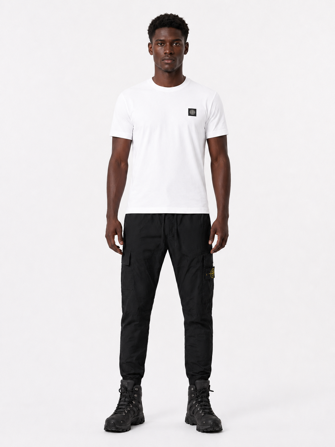 Stoneis Parachute Trousers - Black