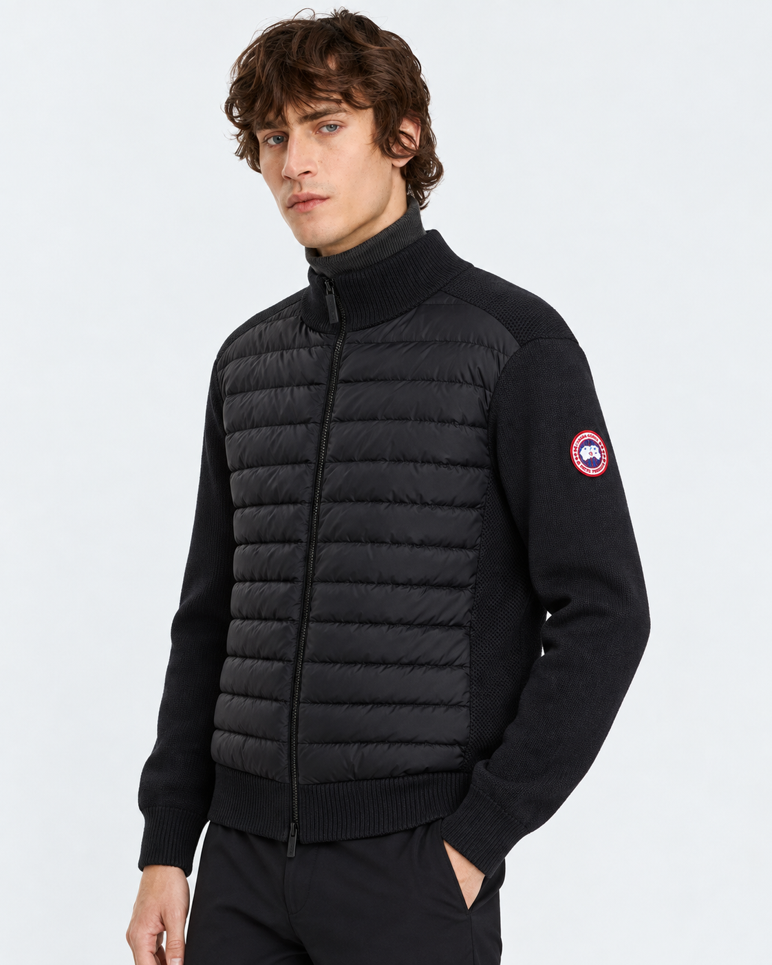 CG HyBridge Knit Jacket - Black