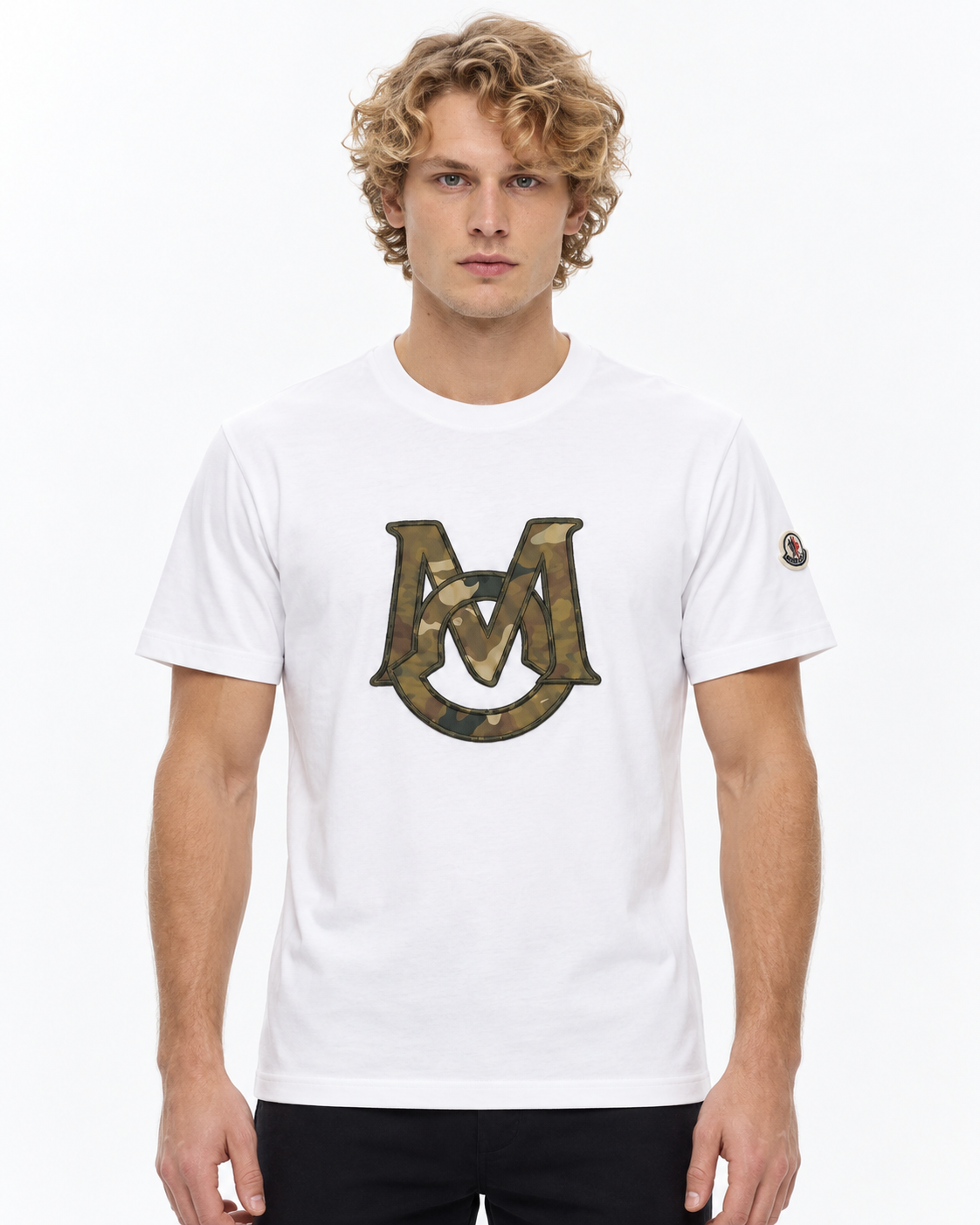 MNCLR Monogram Cotton T-Shirt - White