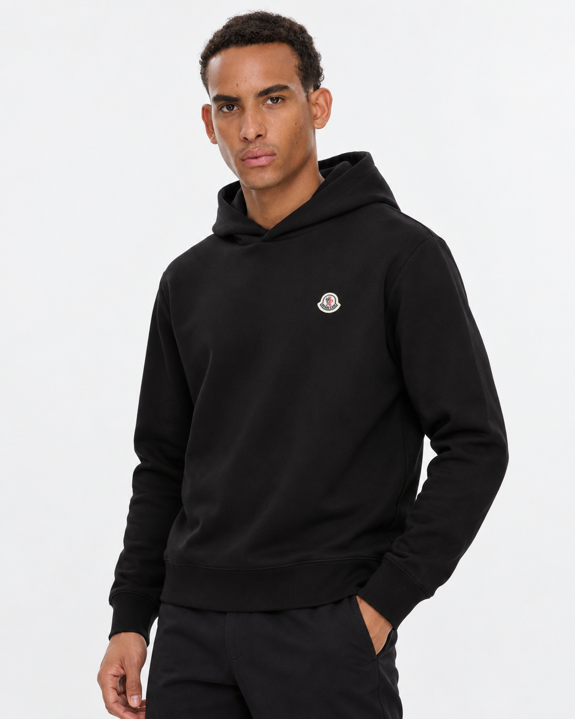 MNCLR Fleece Hoodie Sweater - Black