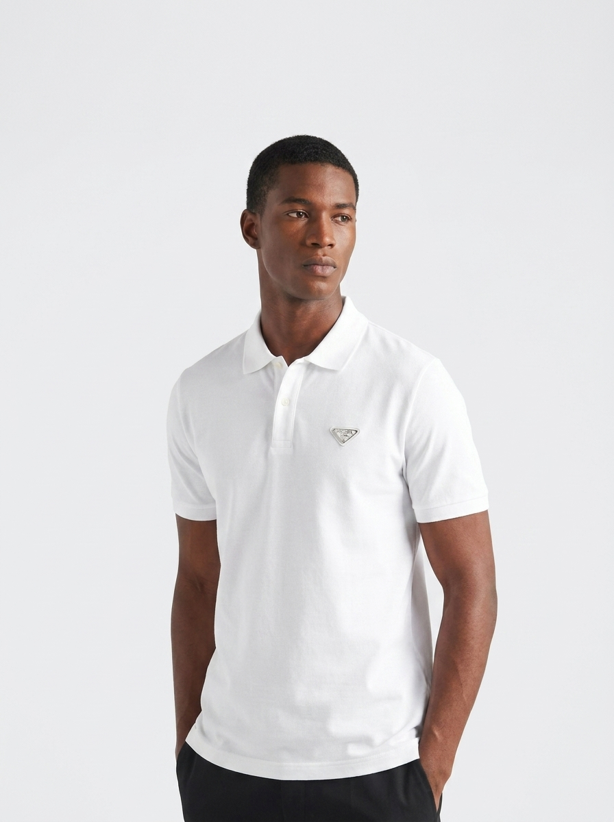 PRD Pique Polo T-Shirt - White